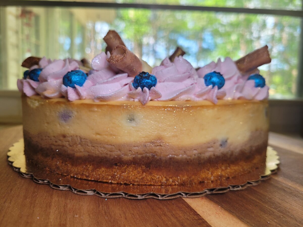 Blueberry Lemon Cheesecake