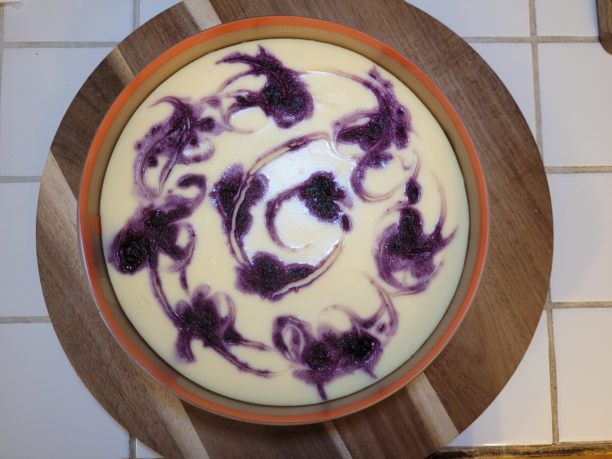 Blueberry Lemon Cheesecake