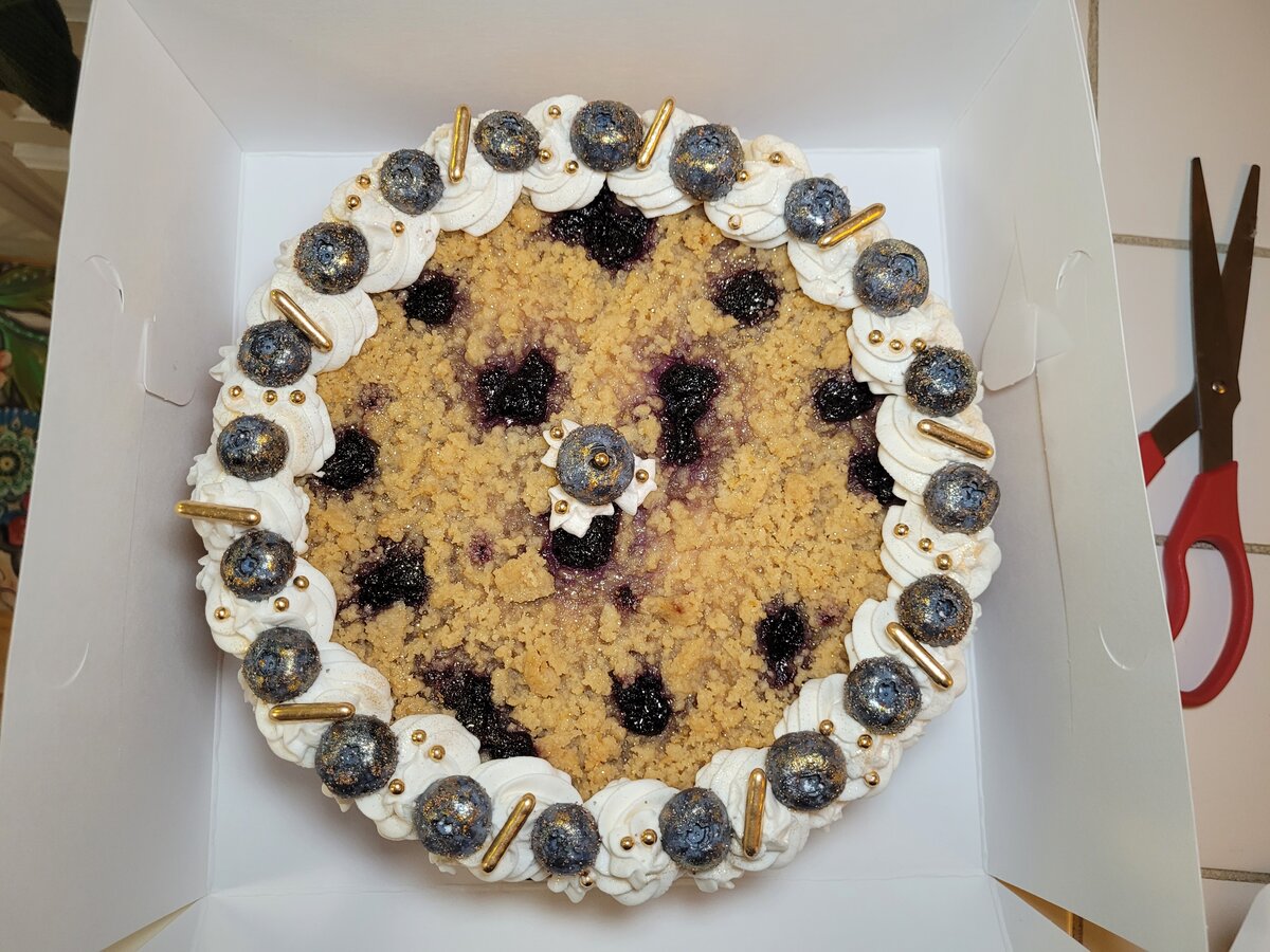Blueberry Lemon Cheesecake