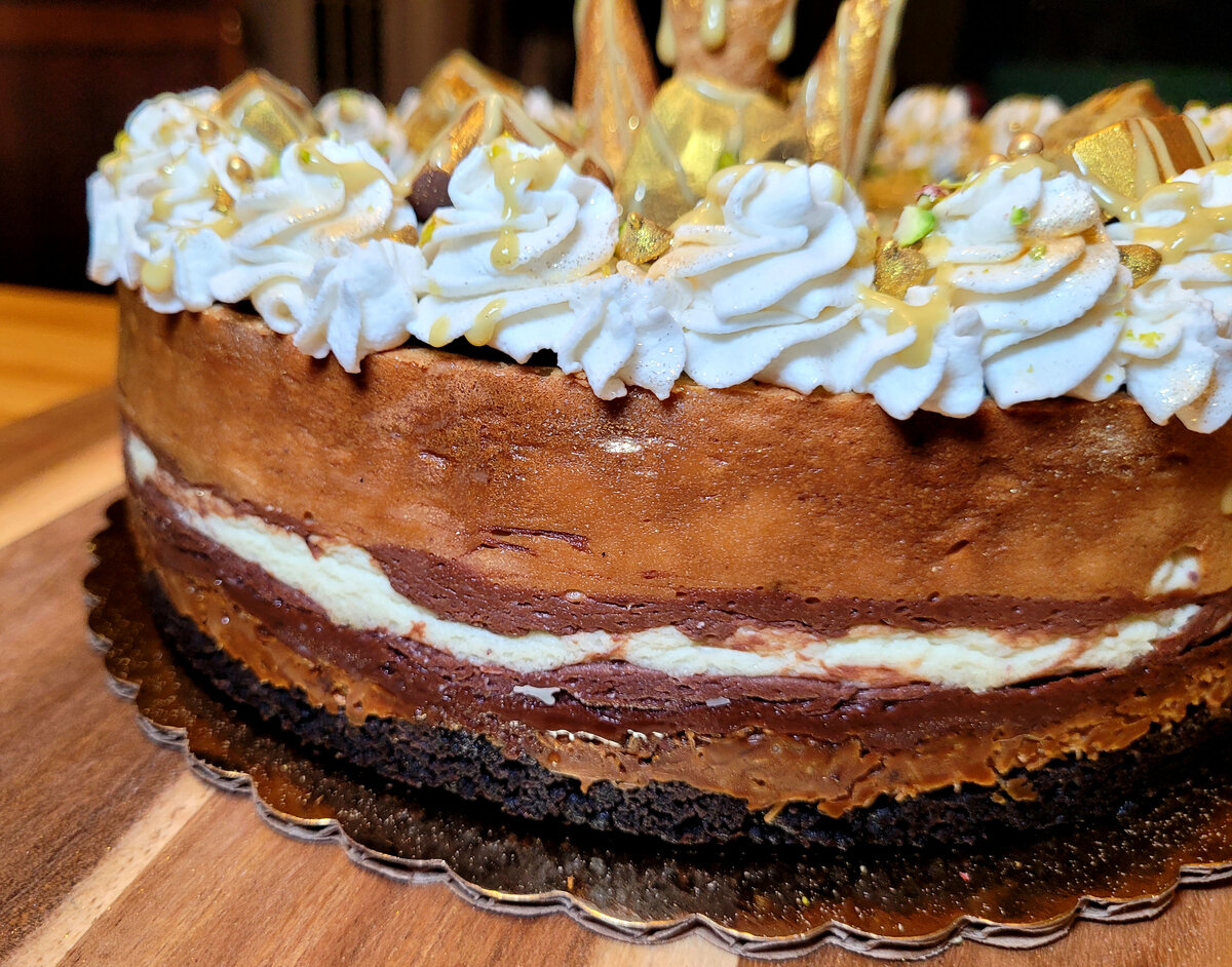 Dubai Chocolate Cheesecake