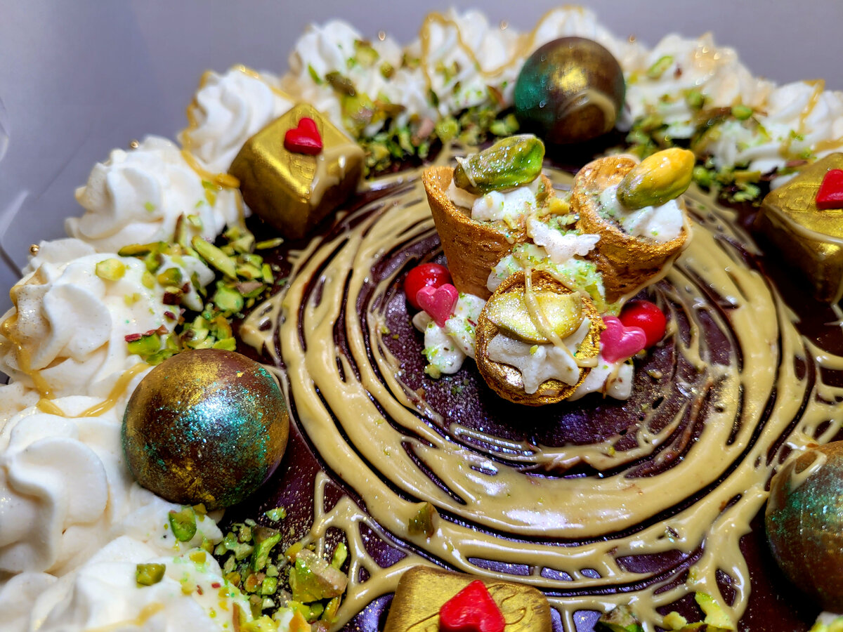 Dubai Chocolate Cheesecake