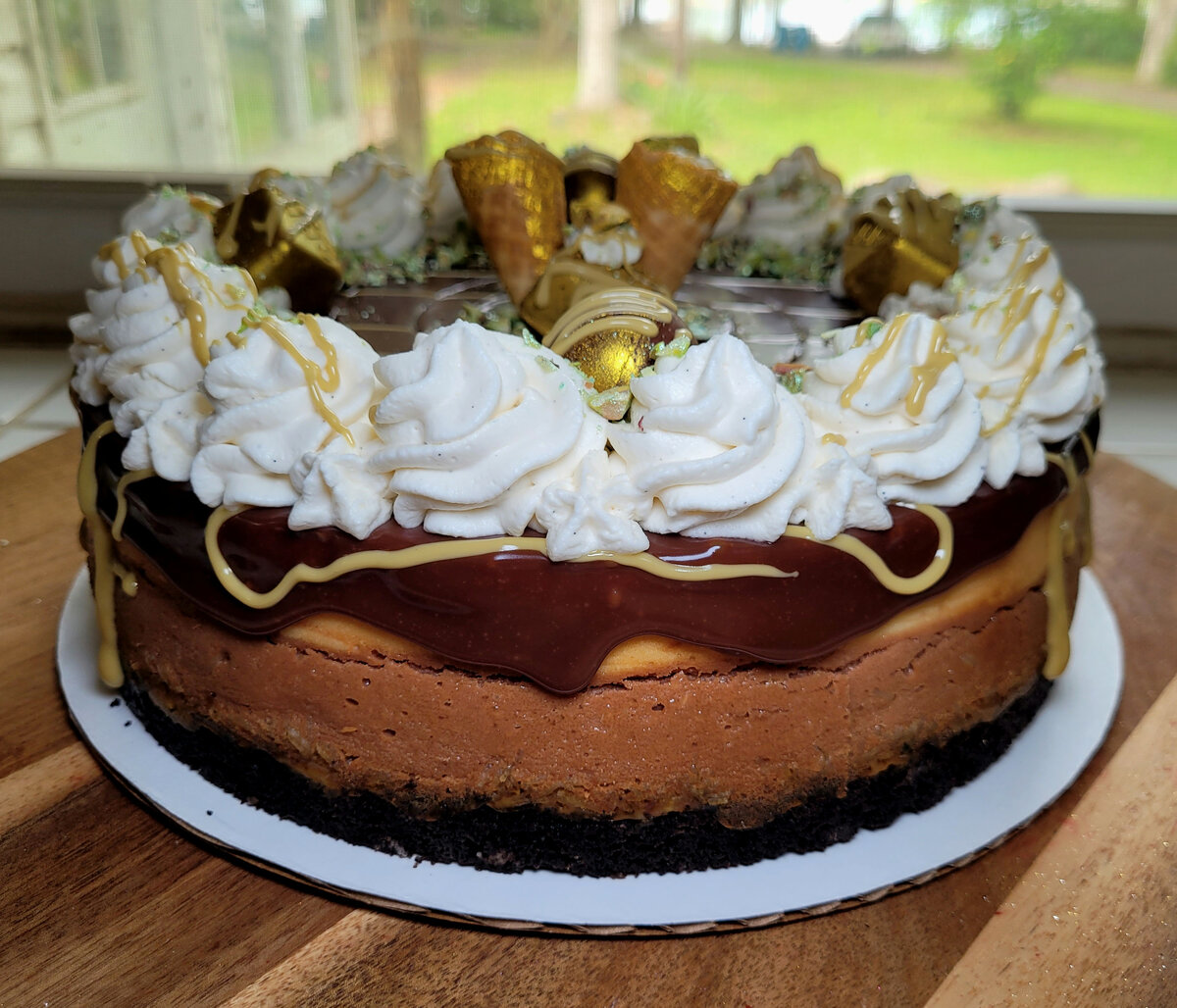 Dubai Chocolate Cheesecake