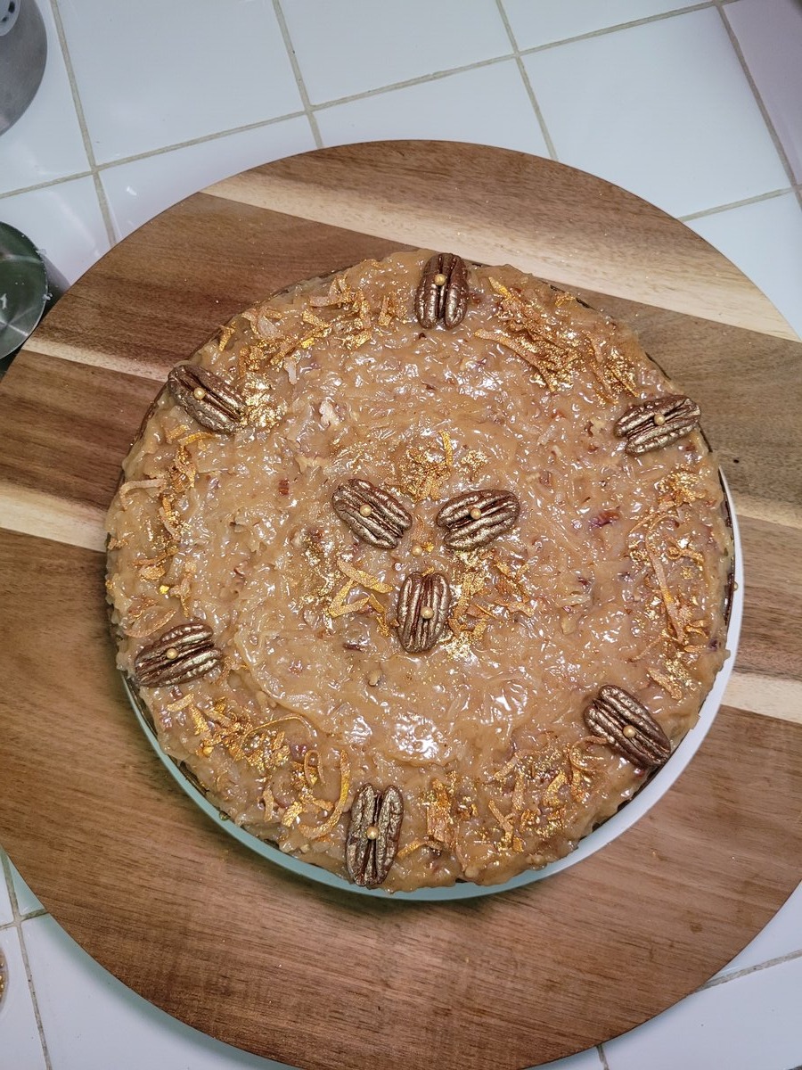 German Chocolate Cheesecake
