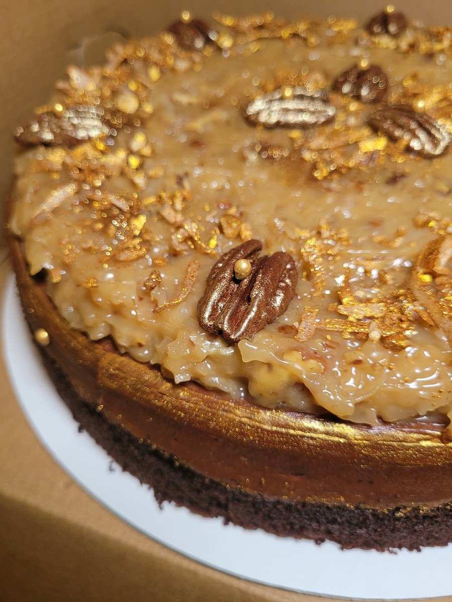German Chocolate Cheesecake