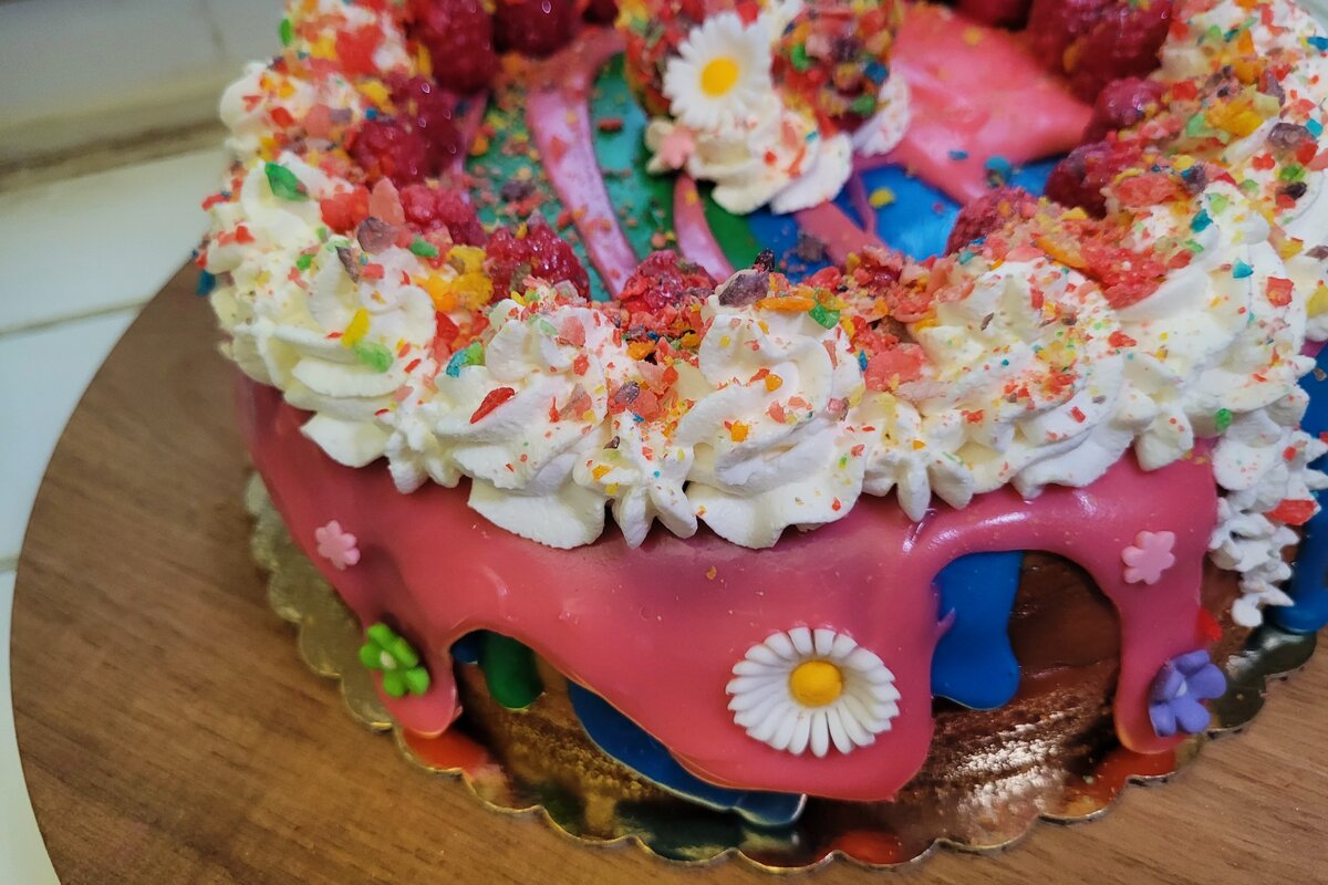 Raspberry White Chocolate Fruity Pebbles